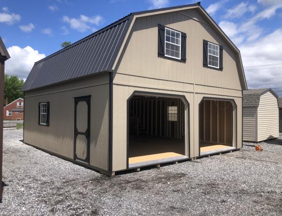 24x28 2 story Gambrel garage 