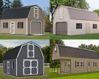 Custom Order a 2-Story Building from Pine Creek Structures of Egg Harbor 